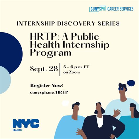 NYC DOHMH Virtual HRTP Info Session for CUNY SPH - CUNY Graduate School of Public Health ...