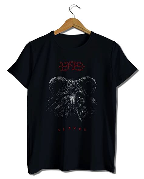 1349 Band T-Shirt Massive Slaves Cover TShirt Merch (Black) – Metal Band T-Shirt | Metal Band ...