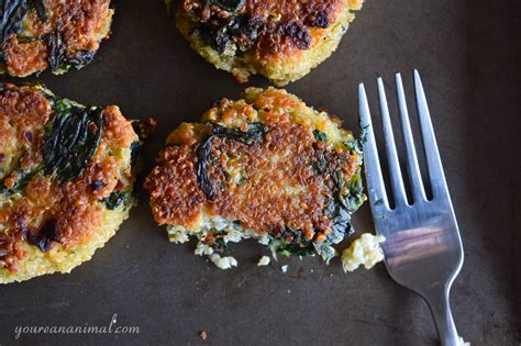 Quinoa and Spinach Patties (Gluten-Free) – Nourish Wild