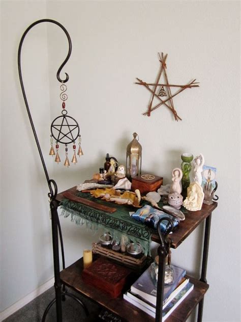 Wiccan Altar Layout