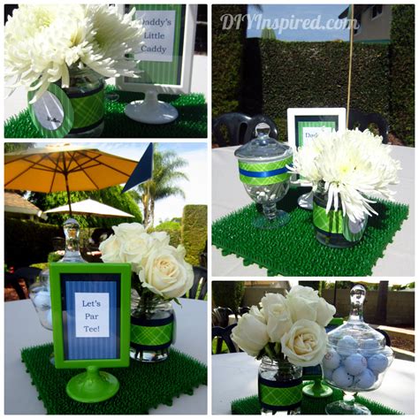 golf themed baby shower ideas, table decorations - Baby Shower Ideas ...