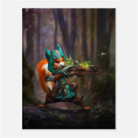 Hoodwink Dota 2 Canvas Fan Art Gift for Him Wall Art Dota - Etsy