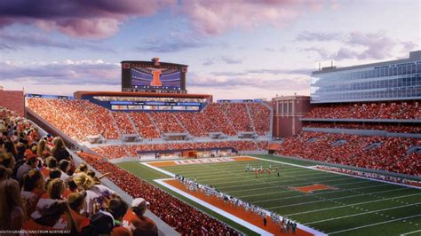 Illinois Football postpones $132 million renovation project at Memorial Stadium - The Champaign Room