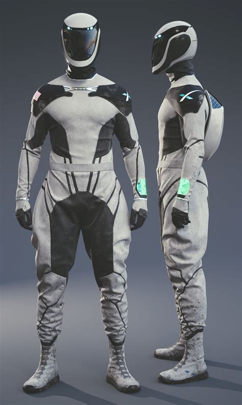 Spacex space suit concept lucas valle – Artofit