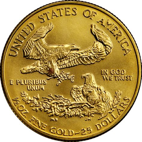 Value of 1987 $25 Gold Coin | Sell .5 OZ American Gold Eagle