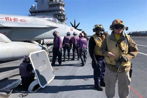 As Supercarrier Ford Launches Largest-Ever Flight Ops, Leaders Try Out New Ways to Fight ...