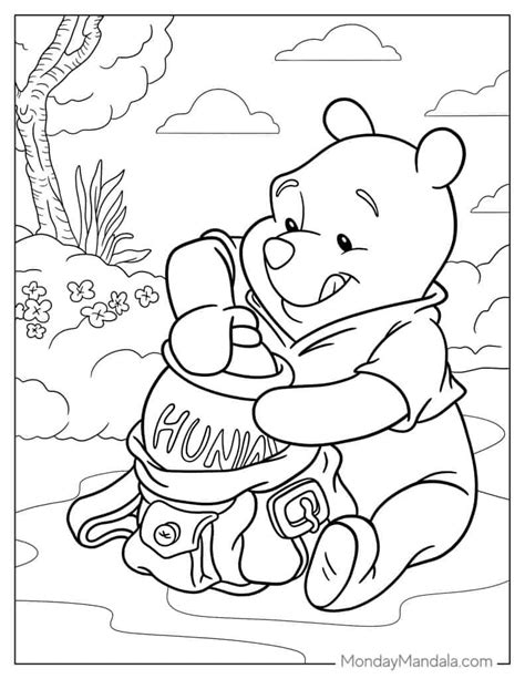 Winnie The Pooh Coloring Pages To Print