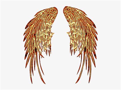 Fire Wings - Angelwings Tattoo Transparent PNG - 523x552 - Free ...