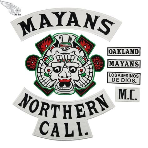 Mayans Mc Logo Drawing