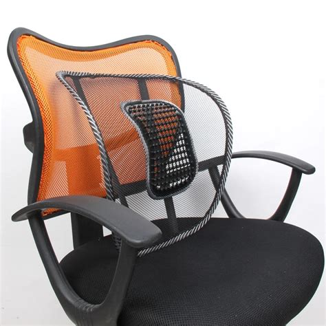 Mesh Net Lumbar Back Brace Support Cojin Home Car Seat Cushion Office Chair Lombaire Coussin ...