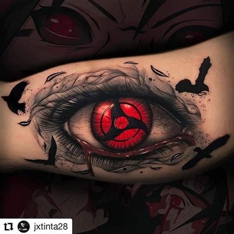 Sharingan Tattoo Design