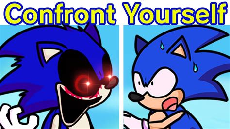 Friday Night Funkin' VS SONIC.EXE - Confronting Yourself | Run Sonic ...