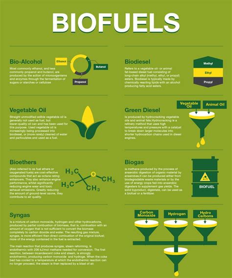 Bio Fuels Infographic #biofuels #biogas #bioethers #syngas #biodiesel # ...