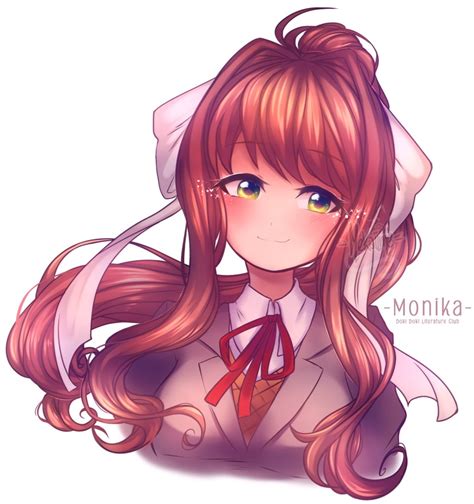 Smiling Monika : DDLC