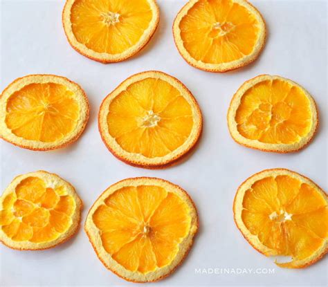 Oven Dried Orange Lemon Slices • Made in a Day