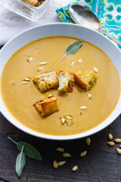 Easy, Creamy Butternut Squash Soup