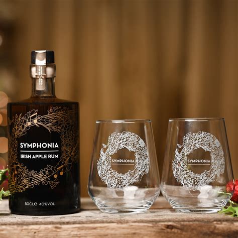 Rum & Glasses Gift Set | Symphonia Spirits