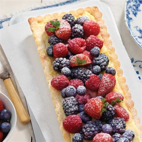 Rectangular Tart Pan | Tart recipes, King arthur flour recipes, Desserts