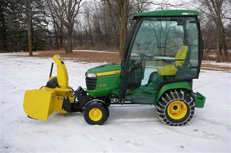 John Deere Lawn Tractor Snow Blower at Garden Equipment