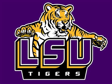 HD wallpaper: LSU Tigers Football, LSU Tigers logo, Sports, purple, louisiana state university ...