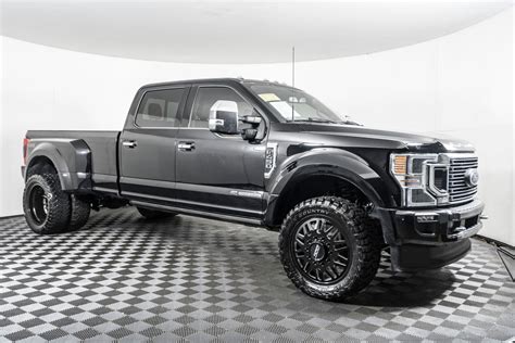 Used Lifted 2022 Ford F-450 Platinum Dually 4x4 Diesel Truck For Sale - Northwest Motorsport