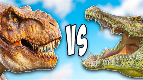 Crocodile Vs Dinosaur