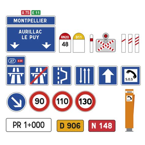 French road signs | Free SVG