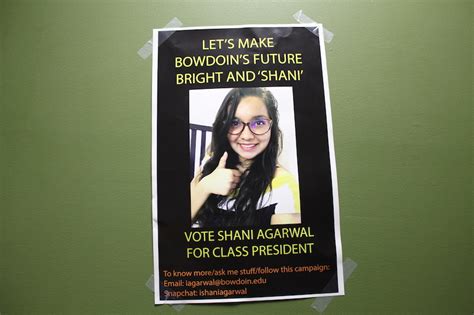 Student Government Election Draws Many Candidates, and Funny Posters | Bowdoin College