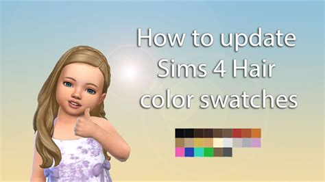 Sims 4 More Hair Color Swatches