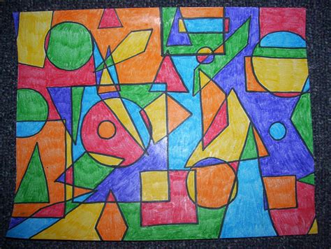 Art Education 244 | Geometric design art, Geometric shapes art, Elementary art