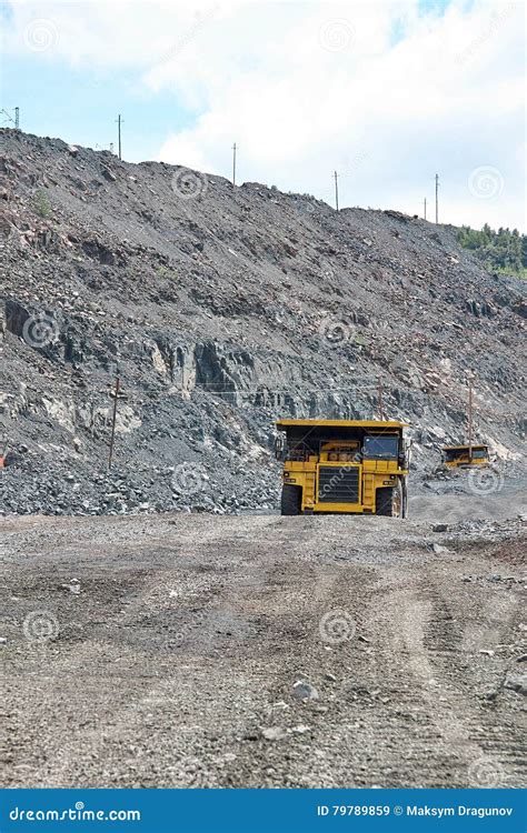 Iron ore mining stock image. Image of large, excavation - 79789859