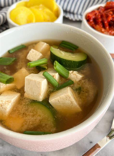 Korean Soybean Paste Soup - Winnie's Kitchen