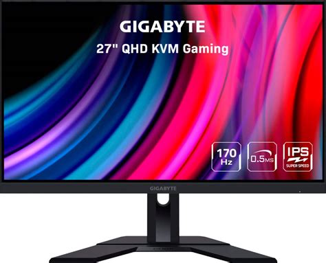 GIGABYTE M27Q 27" LED QHD FreeSync Premium IPS Gaming Monitor with HDR ...