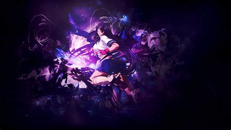 🔥 Free Download Dark Purple Anime Wallpaper Top by @jevans59 ...