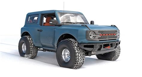 2022 Ford Bronco Rendered As The Ultimate Arctic Off-Road Weapon | Carscoops