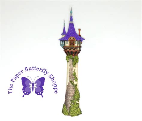 Rapunzel Tower Scrapbook Embellishment - Etsy