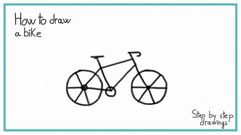 Sketch Easy Bicycle Drawing Try these easy drawing ideas for cool stuff ...