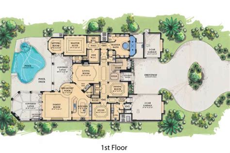 Mansion Floor Plans - Top [no.] Layouts & Design Ideas | Architecture & Design