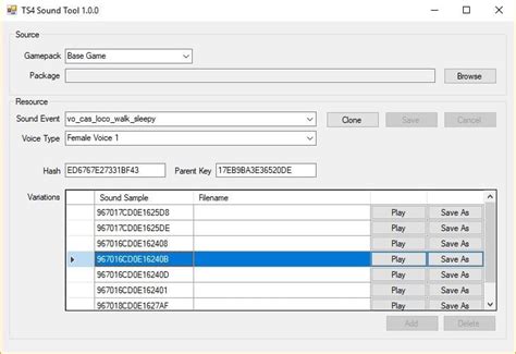 [Sims 4] Sound Tool 1.1.23 - Downloads - The Sims 4 - LoversLab