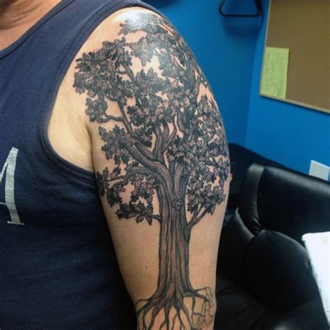 Oak Tree Tattoos Designs, Ideas and Meaning - Tattoos For You