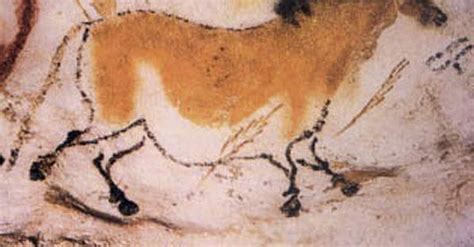 Painting of a Horse, Lascaux Cave (Illustration) - World History ...