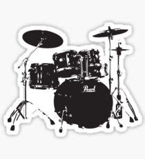 Drum Stickers | Redbubble