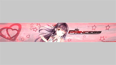 [Anime] Princess Girl Youtube Banner by Shirra-Render on DeviantArt