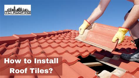 How to Install Roof Tiles? ⋆ TCI Manhattan Roofing Repair Services NYC