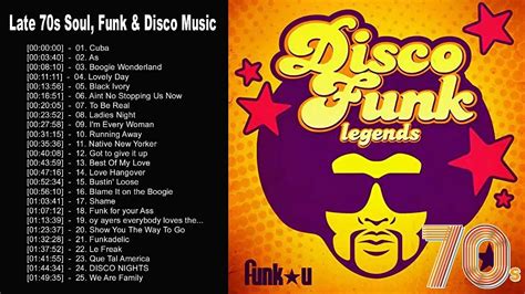 Late 70s Soul Funk & Disco Music Playlist || Mix Of Greatest Tunes From ...