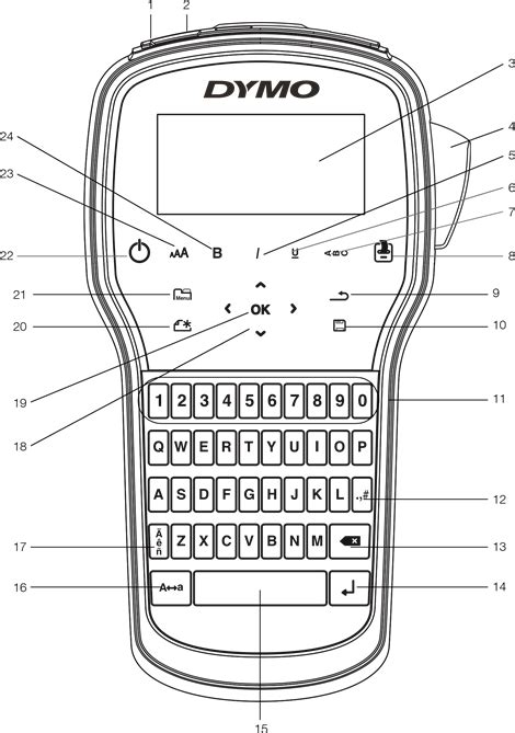 Dymo LabelManager 280 - Label Maker Manual | ManualsLib