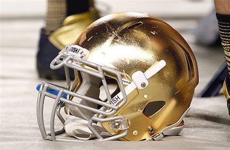 Best college football helmets: Notre Dame, Michigan, more - Sports Illustrated