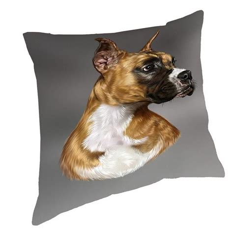 Boxer Dog Throw Pillow | Boxer dogs, Dog throw, Boxer puppies