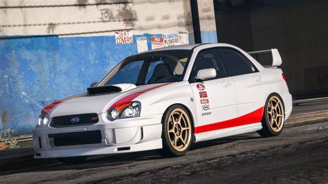 Subaru Impreza WRX STI 2004 - 'Born to Race' livery - GTA5-Mods.com