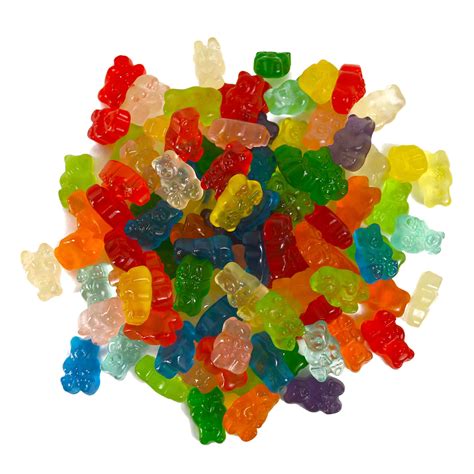 12 Flavor Gummy Bears by the pound or in bulk- LorentaNuts.com